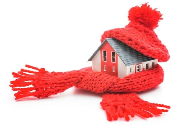 Weather Insulation — Mini House with Red Scarf in Green Bay, WI
